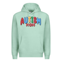 Seafoam autism mom Premium Hoodie - MaliasSmallBusiness