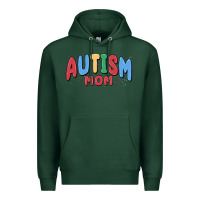 Sports Green autism mom Premium Hoodie - MaliasSmallBusiness
