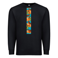Black fall pumkin Premium Sweatshirt - BundleAndBundleShop