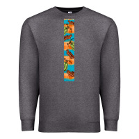 Charcoal Heather fall pumkin Premium Sweatshirt - BundleAndBundleShop