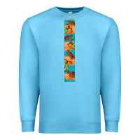 Ocean Blue fall pumkin Premium Sweatshirt - BundleAndBundleShop
