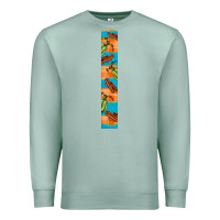 Seafoam fall pumkin Premium Sweatshirt - BundleAndBundleShop