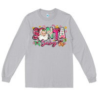 Moon Dust pink santa baby christmas Long Sleeve Tee - Zillion Design Studio