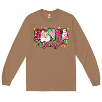 Toasted Coconut pink santa baby christmas Long Sleeve Tee - Zillion Design Studio