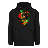 Black free ish since 1865 Heavyweight Hoodie - HRA Design Shop