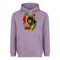 Lavender free ish since 1865 Heavyweight Hoodie - HRA Design Shop