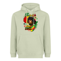 Matcha free ish since 1865 Heavyweight Hoodie - HRA Design Shop