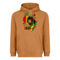 Meerkat free ish since 1865 Heavyweight Hoodie - HRA Design Shop
