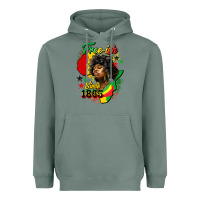 Sage free ish since 1865 Heavyweight Hoodie - HRA Design Shop