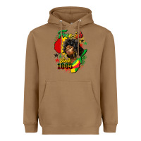 Toasted Coconut free ish since 1865 Heavyweight Hoodie - HRA Design Shop