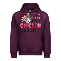 Mauve Wine i see you chicken out Urban Hoodie - MaliasSmallBusiness