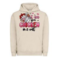 Pigment French Oak i see you chicken out Urban Hoodie - MaliasSmallBusiness