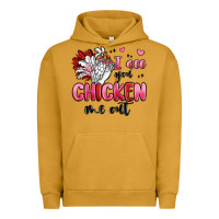 Pigment Peanut Butter i see you chicken out Urban Hoodie - MaliasSmallBusiness