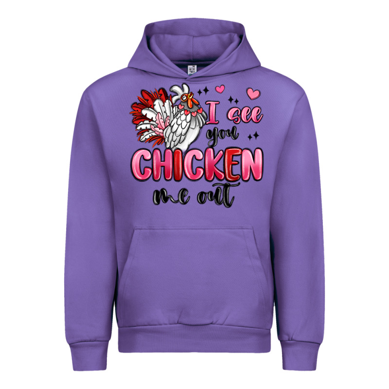I See You Chicken Out Urban Hoodie by MaliasSmallBusiness | Teevron