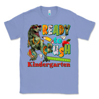 Colony Blue ready to crush kindergarten Classic Tee - texasbilliewilder