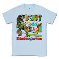 Dusty Blue ready to crush kindergarten Classic Tee - texasbilliewilder