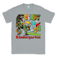 Heather Grey ready to crush kindergarten Classic Tee - texasbilliewilder