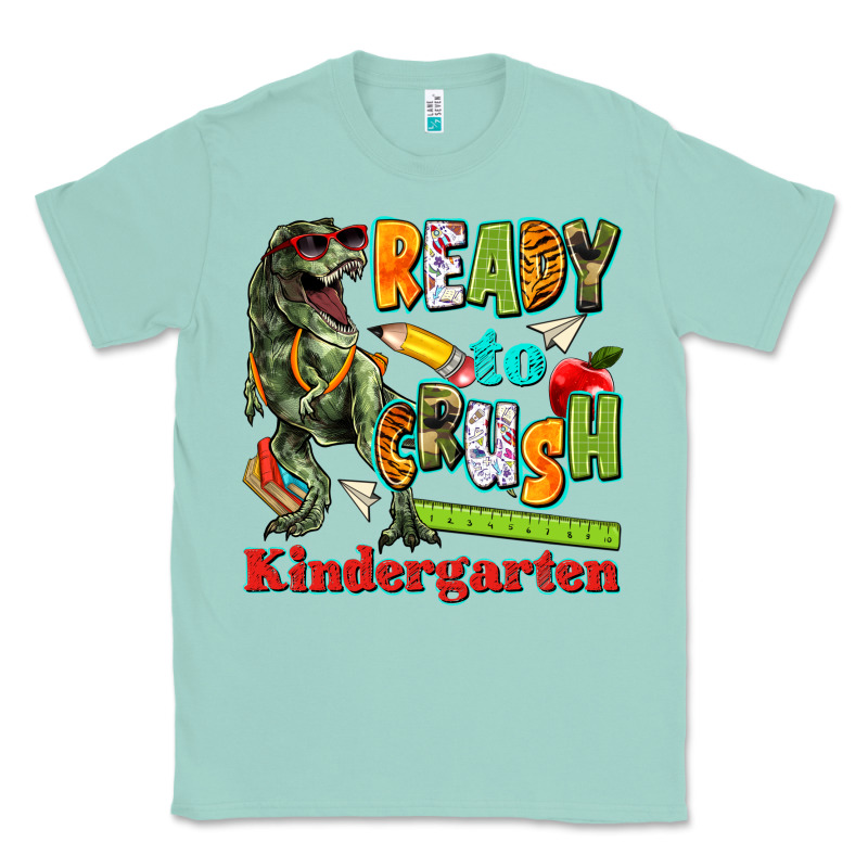 Ready To Crush Kindergarten Classic Tee by texasbilliewilder | Teevron