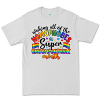 Dove Grey wishing all of the homophobes uncomfortable month Premium Tee - Artiststas