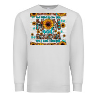 Dove Grey god gifted me two titles mom and grandma and i rock them both Premium Sweatshirt - JahusDesignShop