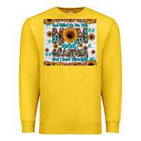 Lemon god gifted me two titles mom and grandma and i rock them both Premium Sweatshirt - JahusDesignShop
