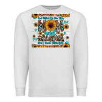 Oatmeal Heather god gifted me two titles mom and grandma and i rock them both Premium Sweatshirt - JahusDesignShop