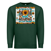 Sports Green god gifted me two titles mom and grandma and i rock them both Premium Sweatshirt - JahusDesignShop