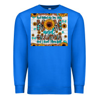 True Royal god gifted me two titles mom and grandma and i rock them both Premium Sweatshirt - JahusDesignShop