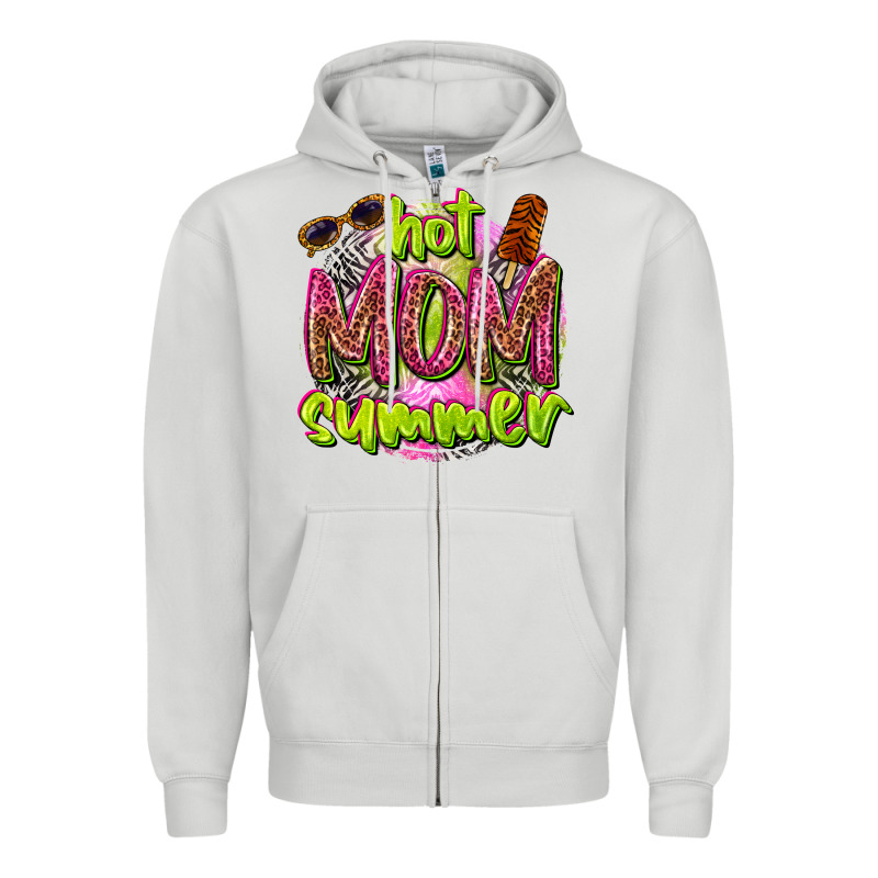 Hot Mom Summer Zipper Hoodie by texasbilliewilder | Teevron