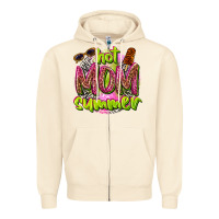 Sandshell hot mom summer Zipper Hoodie - texasbilliewilder