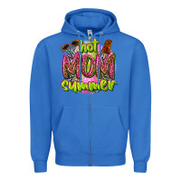 True Royal hot mom summer Zipper Hoodie - texasbilliewilder
