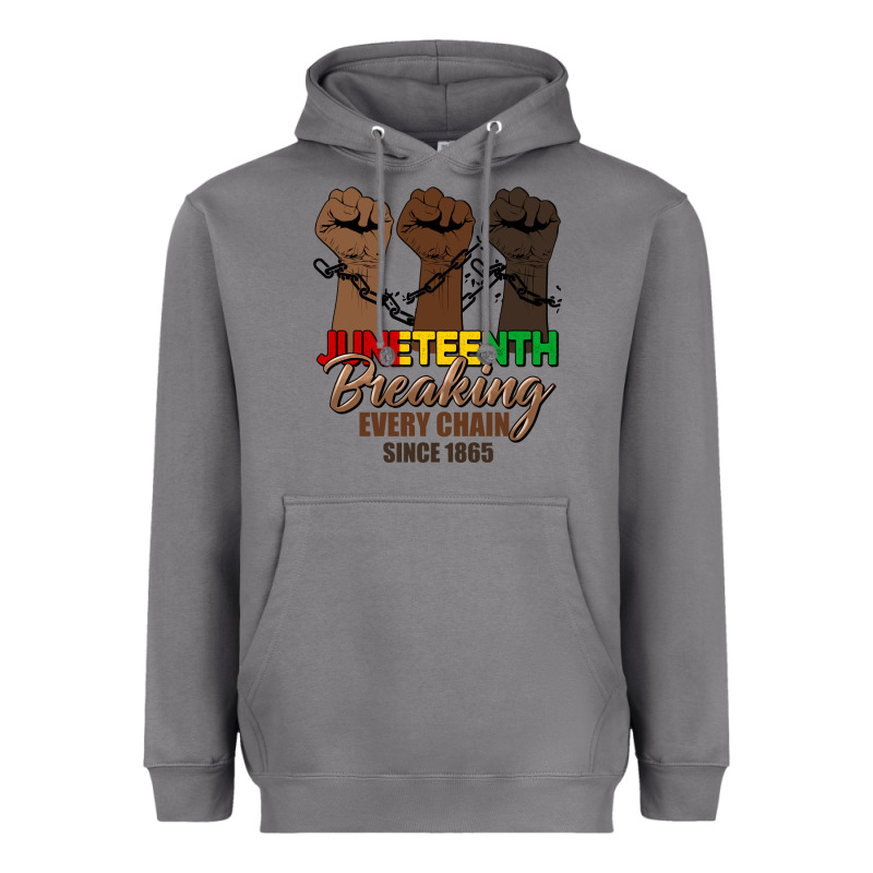 Breaking Every Chain Since 1865 Heavyweight Hoodie by HRA Design Shop | Teevron