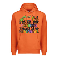 Carrot if nothing ever changed thered be no butterflies Premium Hoodie - MaliasSmallBusiness