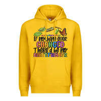 Lemon if nothing ever changed thered be no butterflies Premium Hoodie - MaliasSmallBusiness