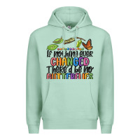 Seafoam if nothing ever changed thered be no butterflies Premium Hoodie - MaliasSmallBusiness