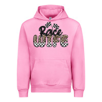Fuchsia Pink race wife Urban Hoodie - MaliasSmallBusiness