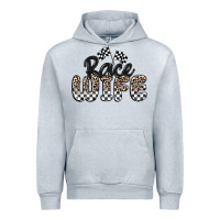 Heather Grey race wife Urban Hoodie - MaliasSmallBusiness