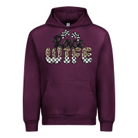 Mauve Wine race wife Urban Hoodie - MaliasSmallBusiness