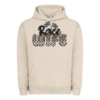 Pigment French Oak race wife Urban Hoodie - MaliasSmallBusiness
