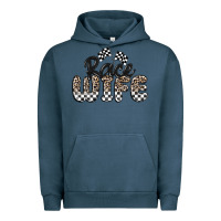 Pigment Midnight Navy race wife Urban Hoodie - MaliasSmallBusiness
