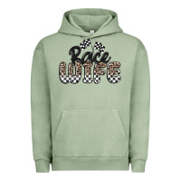 Pigment Oil Green race wife Urban Hoodie - MaliasSmallBusiness