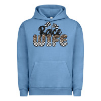 Pigment Pebble Blue race wife Urban Hoodie - MaliasSmallBusiness