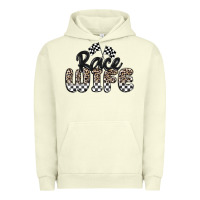 Pigment Pistachio race wife Urban Hoodie - MaliasSmallBusiness