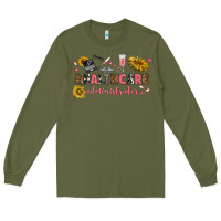Army Green healthcare administrator Long Sleeve Tee - texasbilliewilder