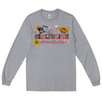 Heather Grey healthcare administrator Long Sleeve Tee - texasbilliewilder