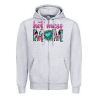 Hot Mess Mom Zipper Hoodie | Teevron
