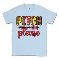 Dusty Blue pitch please Classic Tee - Zillion Design Studio