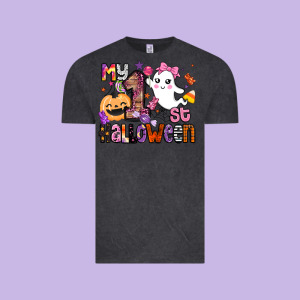 My 1st Halloween Vintage Tee Designed By Barkaloodesign