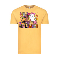 Vintage Mustard my 1st halloween Vintage Tee - BarkalooDesign