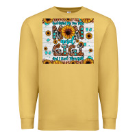 Antique Gold god gifted me two titles mom and gigi and i rock them both Premium Sweatshirt - JahusDesignShop